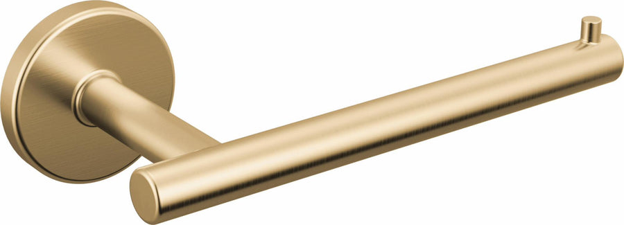 Delta Trinsic open-ended toilet paper holder in Champagne Bronze